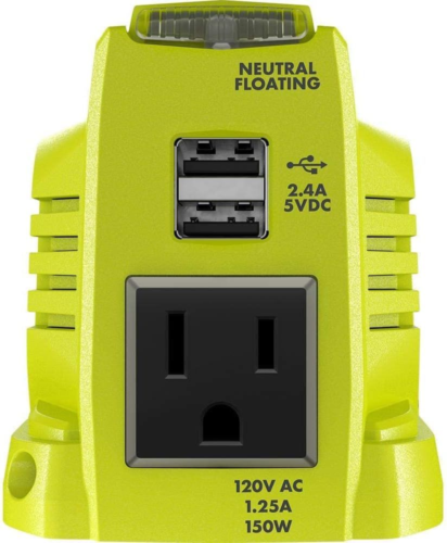 RYOBI 150-Watt Power Source for ONE+ 18V Battery (Tool Only)