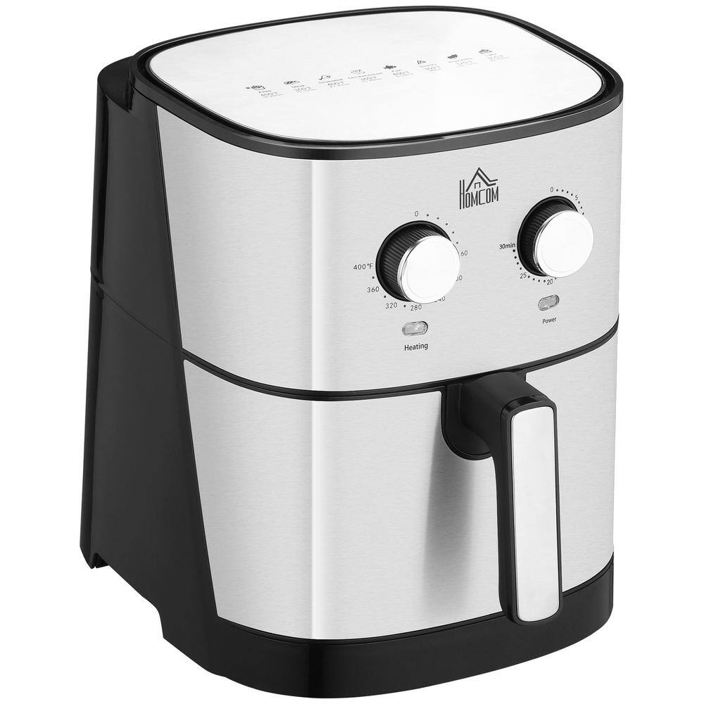 Air Fryer, 1700-Watt 6.9 qt. Air Fryer Oven with 360° Air Circulation, Adjustable Temperature, Timer and Nonstick Basket