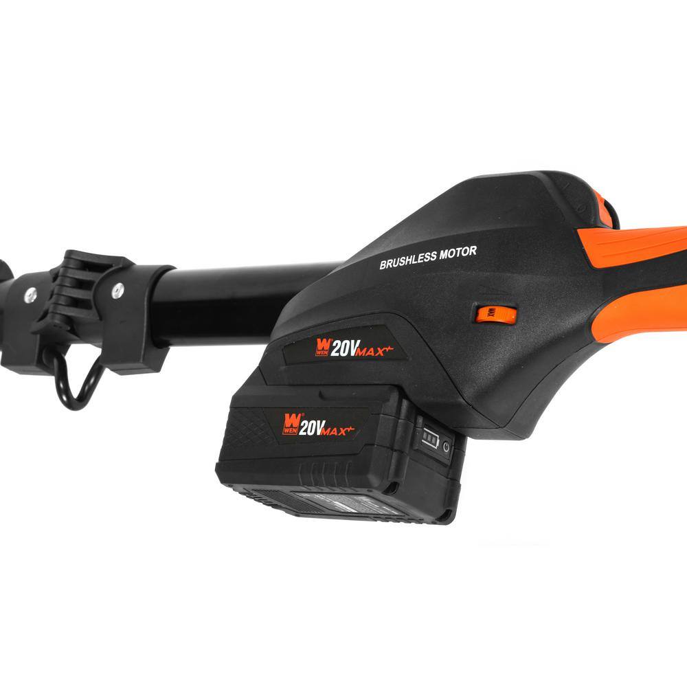 WEN 20-Volt Max Variable Speed Cordless Brushless Drywall Sander with 5.0 Ah Battery and Charger