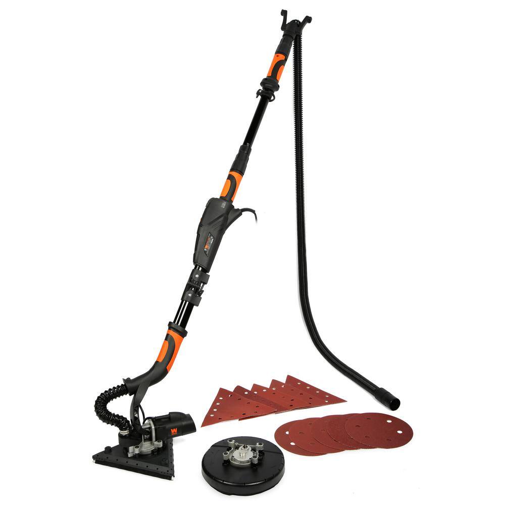 WEN 15 ft. 5 Amp 2-in-1 Variable Speed Dual-Head Drywall Sander with Dust Hose