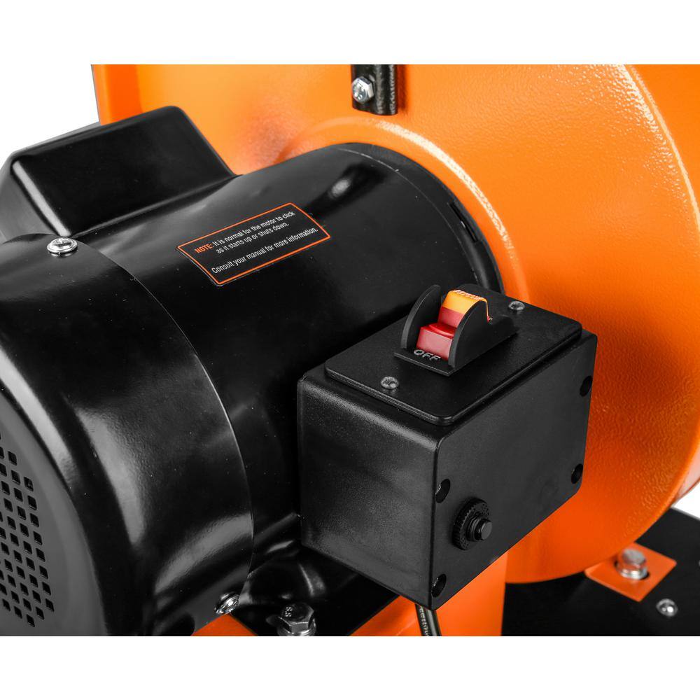 WEN 7.4 Amp Rolling Dust Collector with Induction Motor, 15 Gal. Bag and Optional Wall Mount