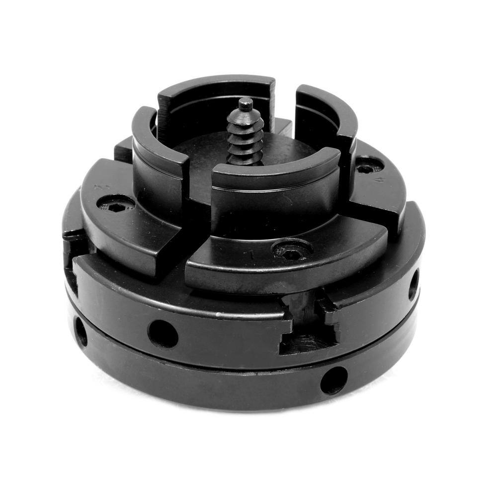 WEN 4 in. 4-Jaw Self-Centering Lathe Chuck Set with 1 in. x 8TPI Thread