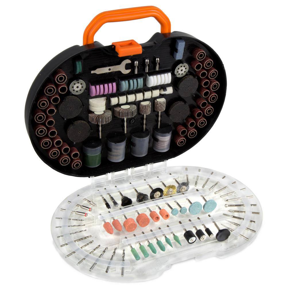 WEN Rotary Tool Accessory Kit with Carrying Case (327-Piece)