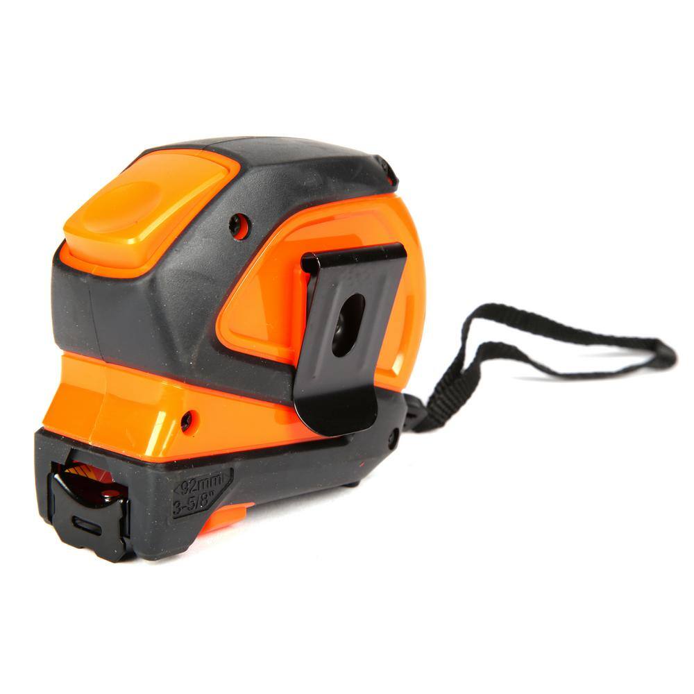 WEN 25 ft. Tape Measure with Automatic Brake and Dual-Release Triggers