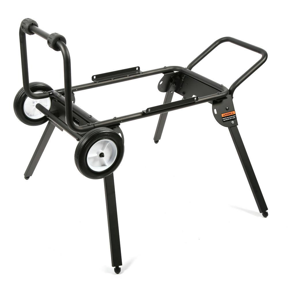 WEN 31 in. x 41 in. Rolling Mobile Table Saw Stand for 10 in. Industrial Benchtop Jobsite Table Saws