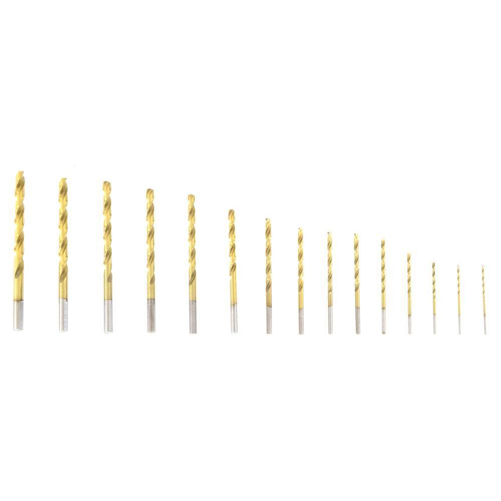 WEN Titanium-Coated Drill Bit Set (15-Piece)