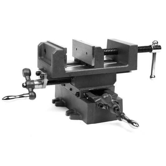 WEN 4.25 in. Compound Cross Slide Industrial Strength Benchtop and Drill Press Vise