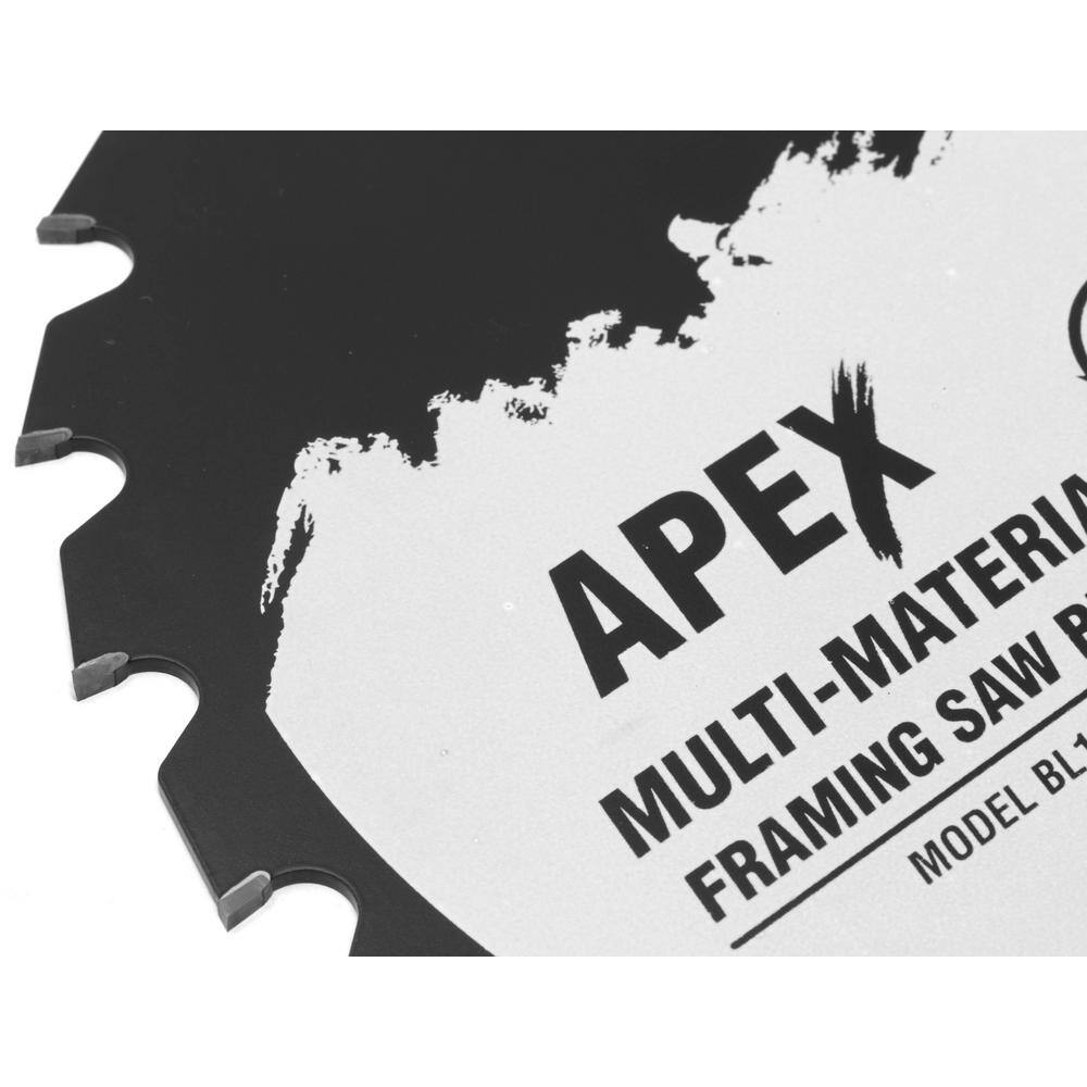 WEN  Apex 10 in. 24-Tooth Carbide-Tipped Multi-Material Industrial-Grade Framing Saw Blade with Cool-Cut Coating