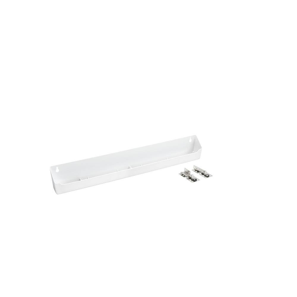 Rev-A-Shelf  22 in. White Polymer Lazy Daisy Tip-Out Tray Utensil Holders