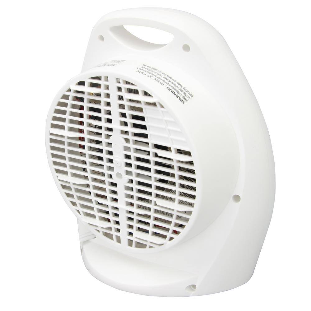 1,500-Watt Electric Portable Fan Heater with Adjustable Thermostat