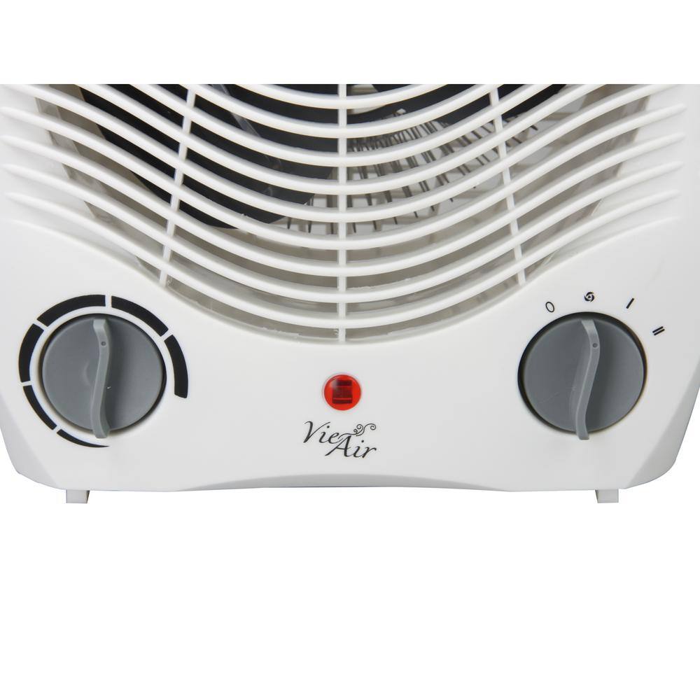 1,500-Watt Electric Portable Fan Heater with Adjustable Thermostat