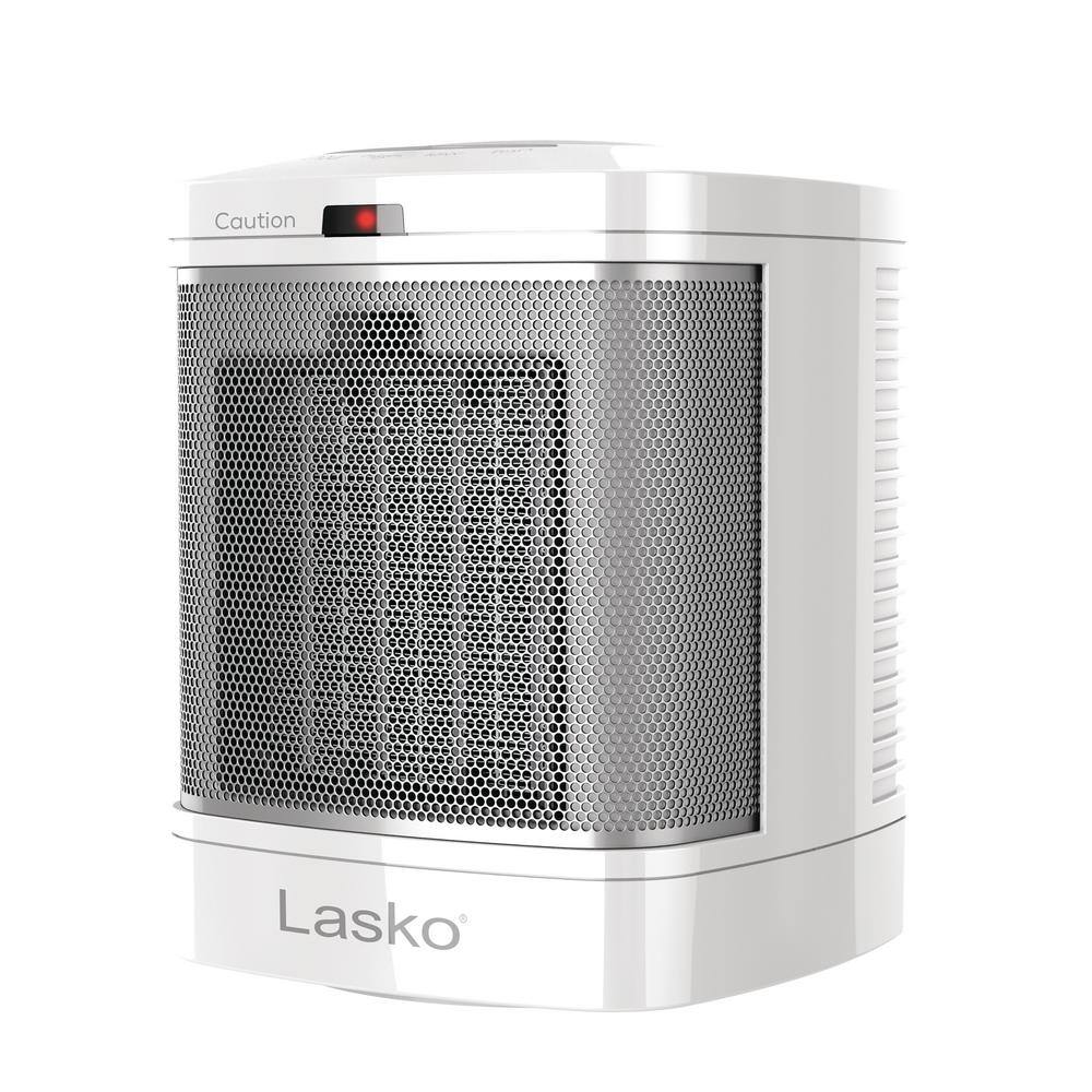 Lasko 1500-Watt 7.65 in. Electric Bathroom Ceramic Space Heater with Fan and ALCI Safety Plug