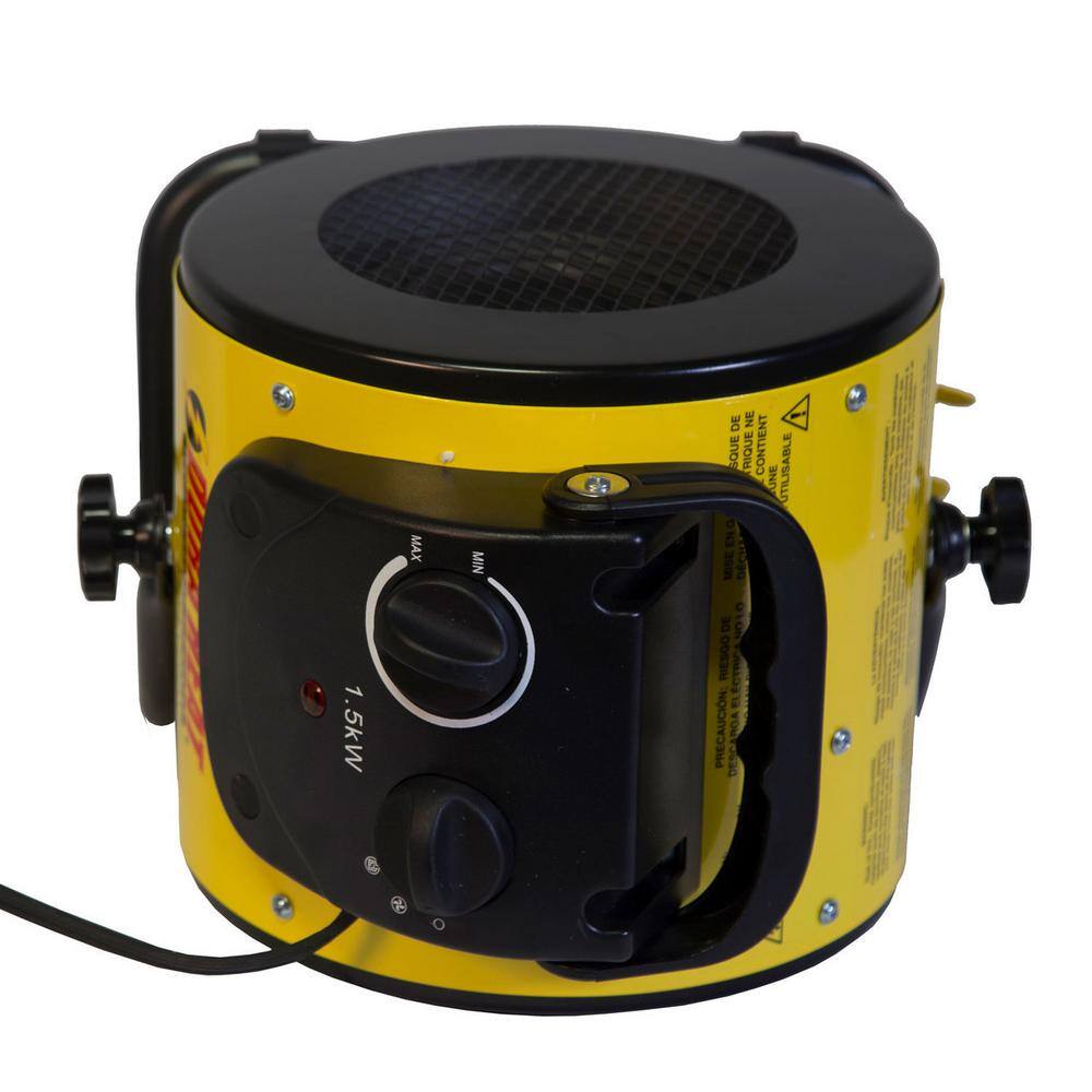 DuraHeat 1500-Watt Portable Electric Space Heater with Pivoting Base